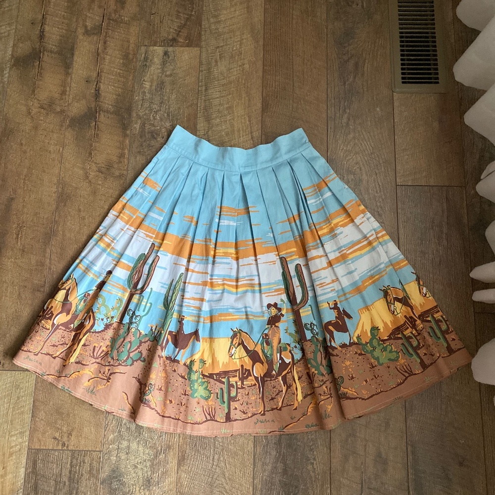 Dancing Days By Banned Apparel Cowgirl Desert Sky Skirt